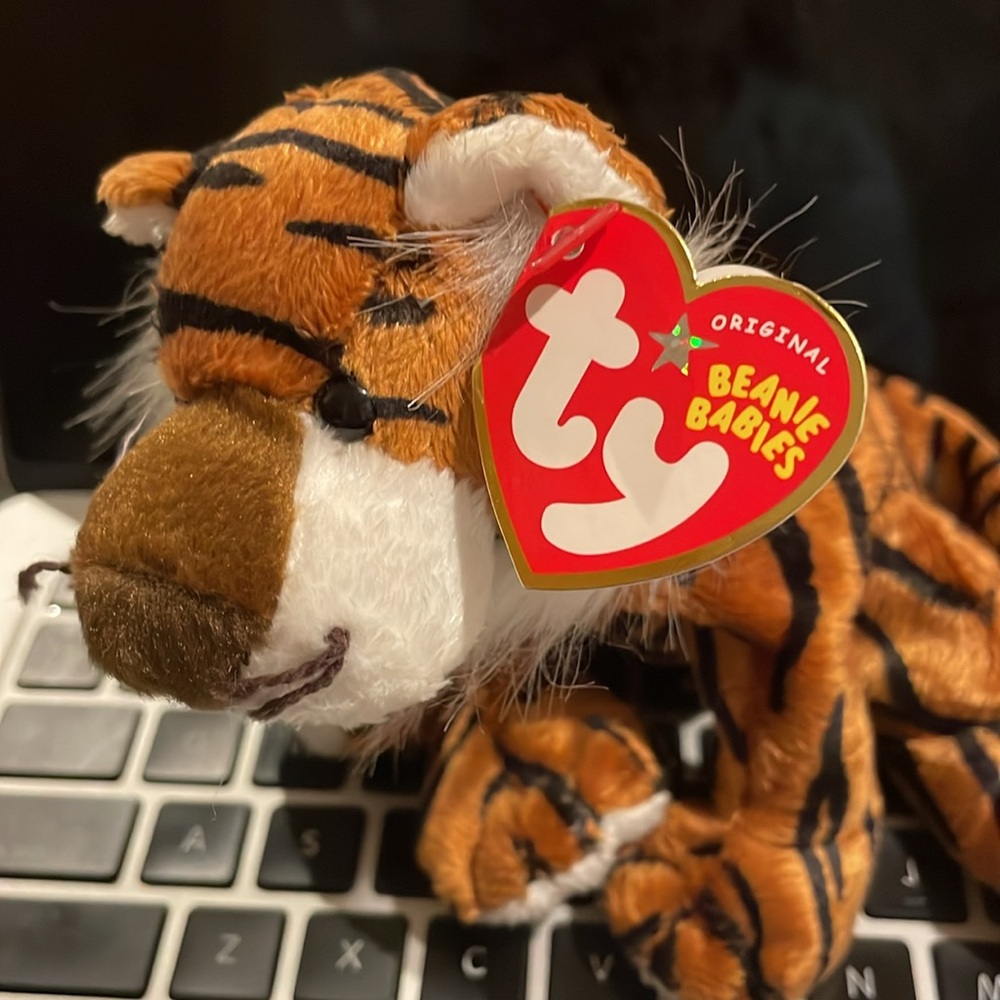 2005 Stripey beanie baby - Picture 2 of 5